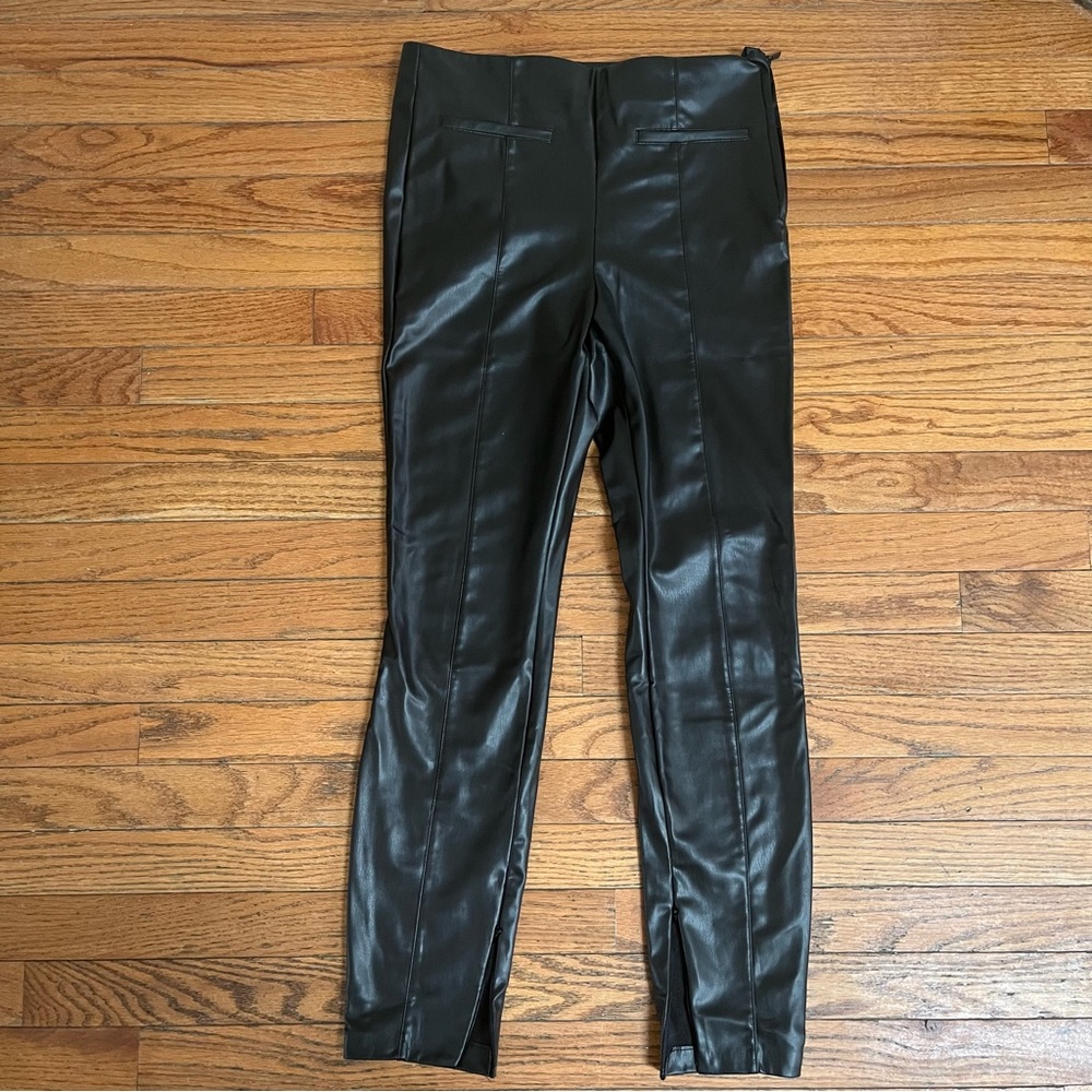Zara leather pants